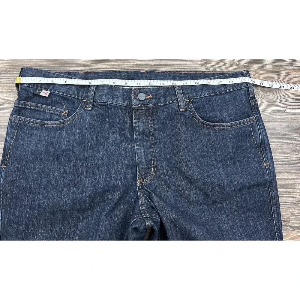 Carhartt‎ Women's Blue Jeans Original Fit CAT 2 Flame Resistant Size 18 SHORT